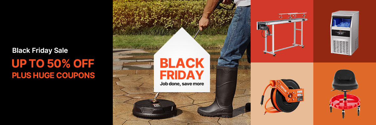 Vevor Black Friday Canada – Up to 50% Off + Extra 7% Off with Exclusive Coupon