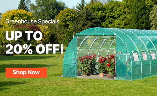 Greenhouse Specials – Up to 20% OFF!