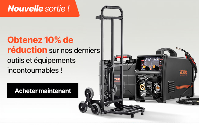 Obtenez 10 % de réduction sur nos derniers outils et équipements incontournables !