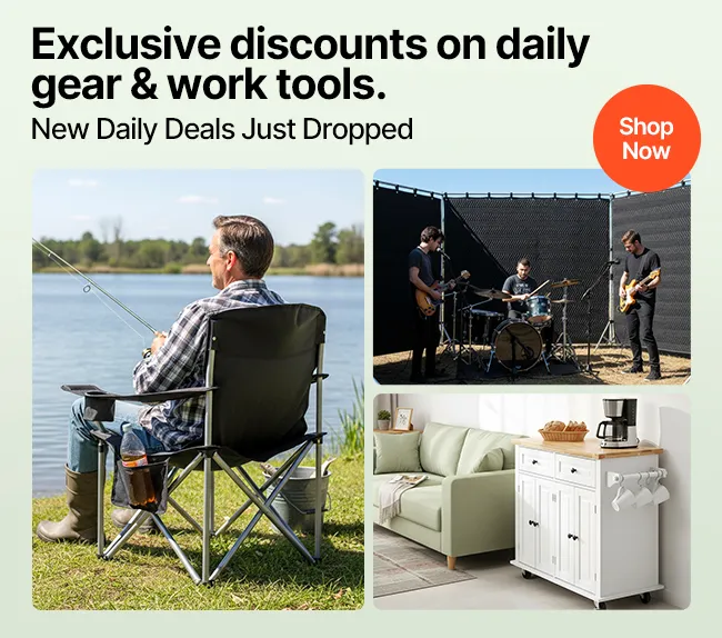 Exclusive discounts on daily gear & work tools.