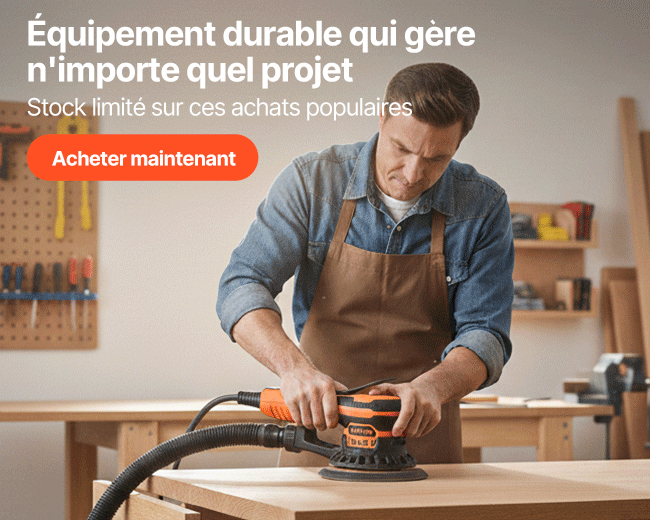 Équipement durable qui gère n'importe quel projet