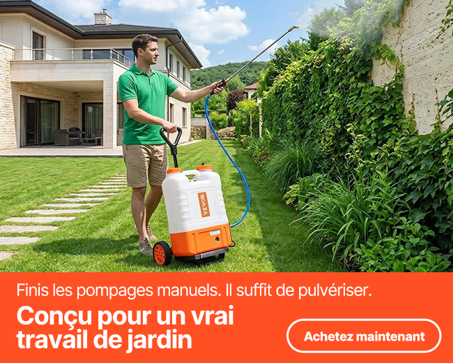 Conçu pour un vrai travail de jardin