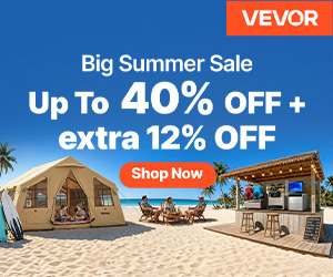 Up To 40% Off, VEVOR  Big Summer Sale