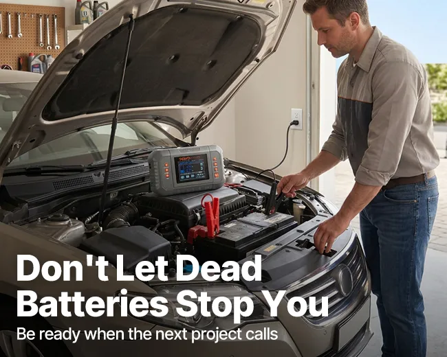 Don't Let Dead Batteries Stop You