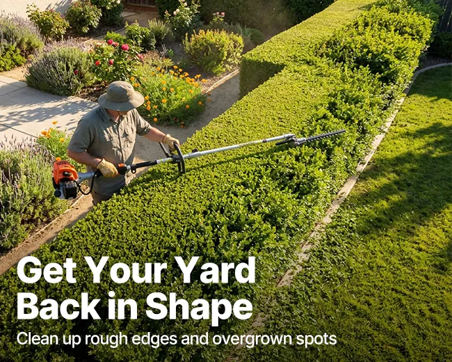 Get Your Yard Back in Shape