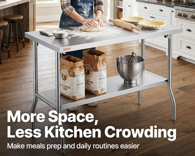 More Space, Less Kitchen Crowding