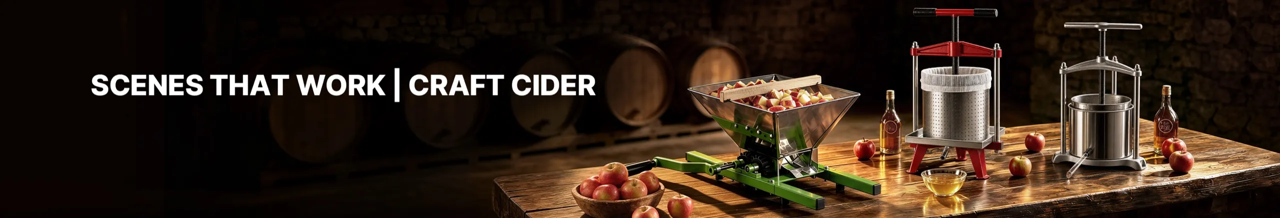VEVOR fruit crusher, wine presses and cider bottles — Craft Cider