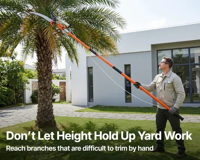 Don’t Let Height Hold Up Yard Work