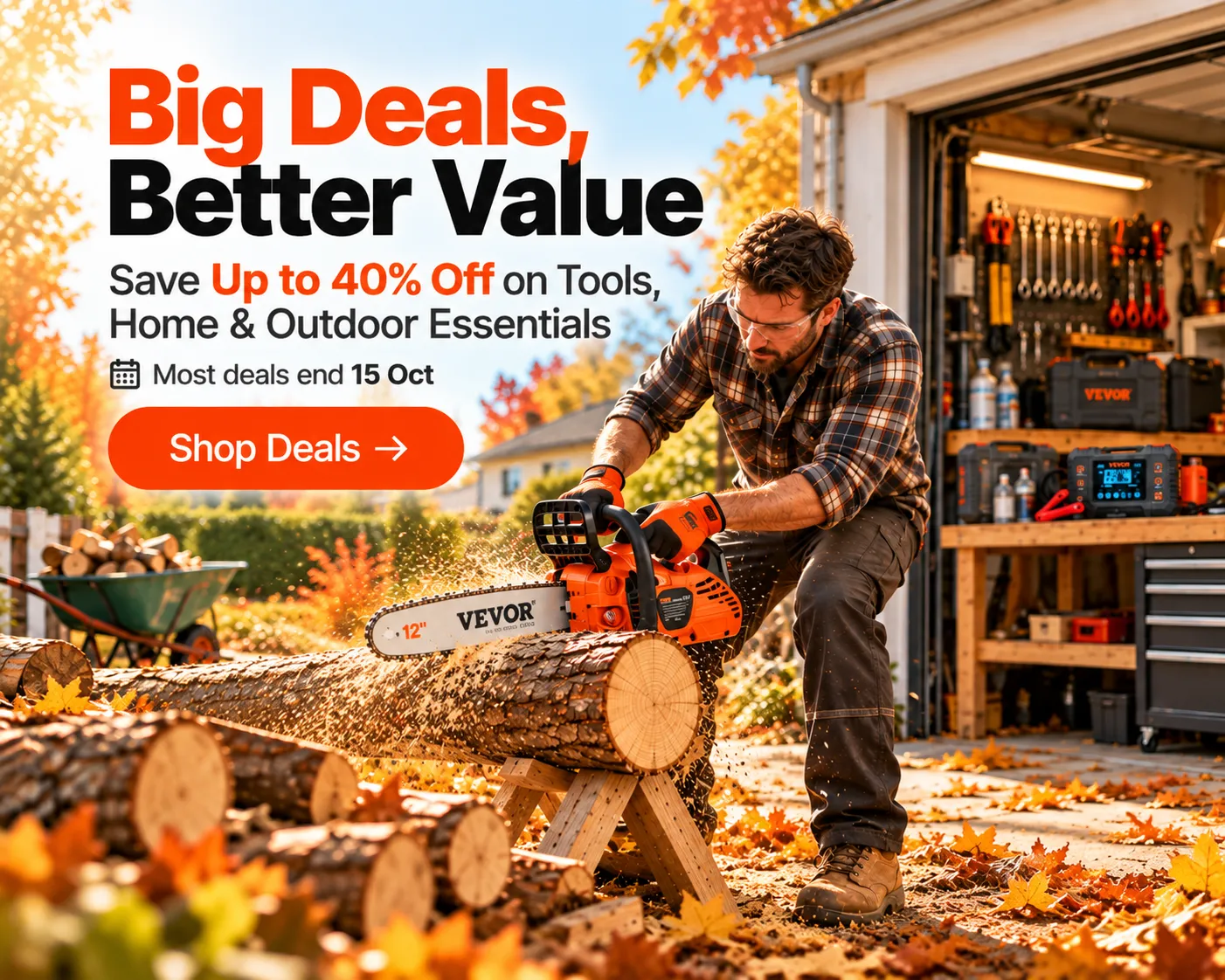 Save Up to 40% on Tools, Home & Outdoor Essentials