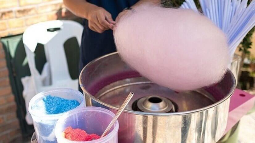 Cotton Candy Carnival Vinyl Tote