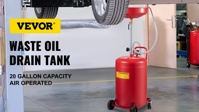 What should you look for when buying an oil drain tank?