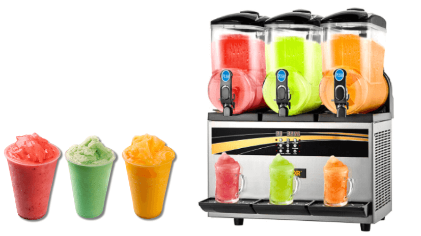 VEVOR Slush Machine 20L Commercial Frozen Drink Machine Slush Maker 2 x  5.3Gal