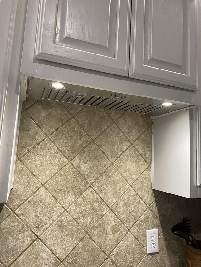 VEVOR Insert Range Hood, 900CFM 4-Speed, 36 Inch Stainless