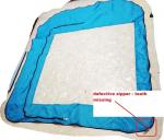 Bad zipper - Quality control at manufacturing plant lacking 4