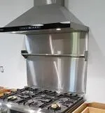 Stainless backsplash  5