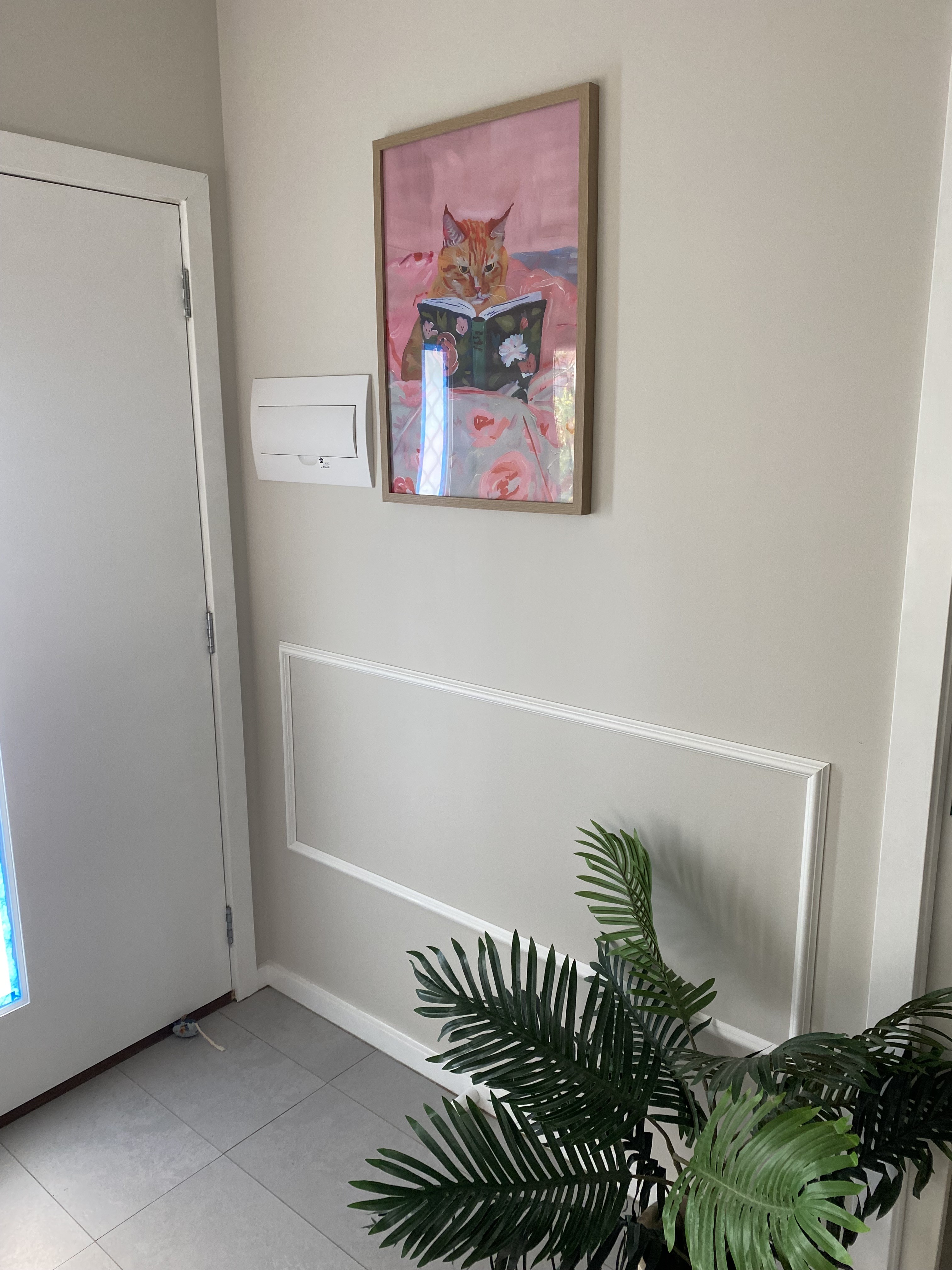 VEVOR Wall Molding 3-Pack – Wainscoting Panels Kit With Dual-Line Wide & Narrow Profile, Lightweight Paintable Polystyrene Trim For Living Room, Bedroom Accent Walls (White)