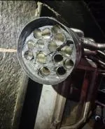 EC motors. Extremely low-watt at lower settings, great  soft start/stop,  5