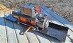 Treuil 12000 . montage fixe arriere sur attelage 5